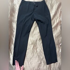 Theory Black Dress Pants - Tailored Straight Leg ankle length 8